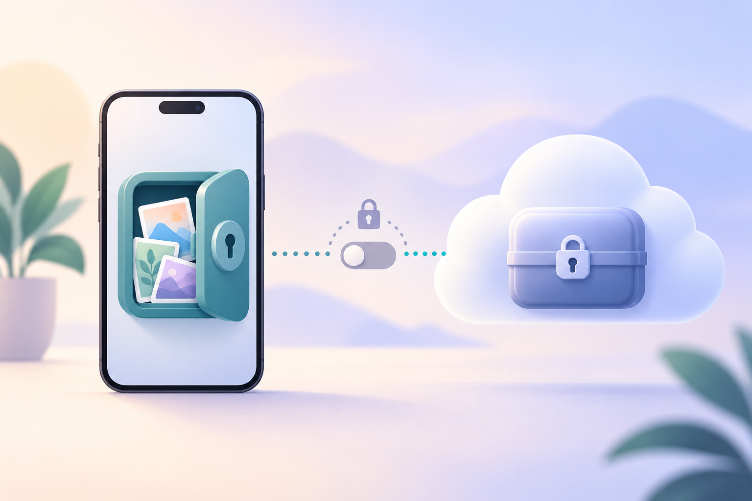 Do Photo Vault Apps Back Up to iCloud? How Weave Vault Does It