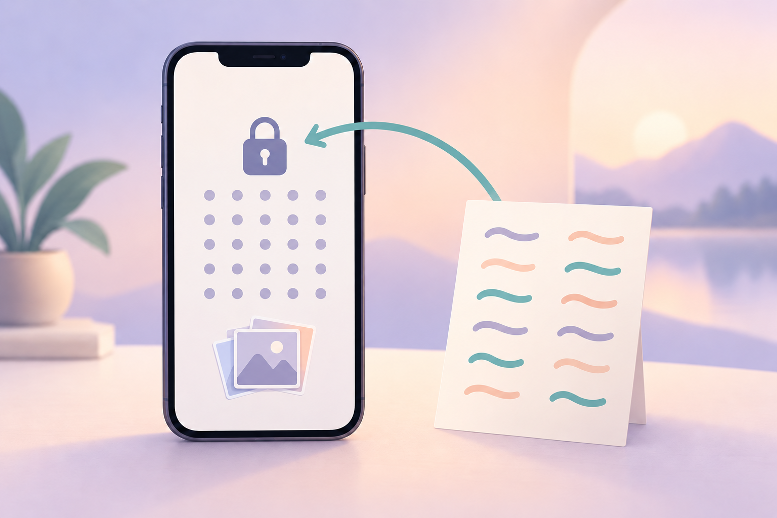 Forgot Your Photo Vault PIN? What Recovery Looks Like When the Key Is a Pattern