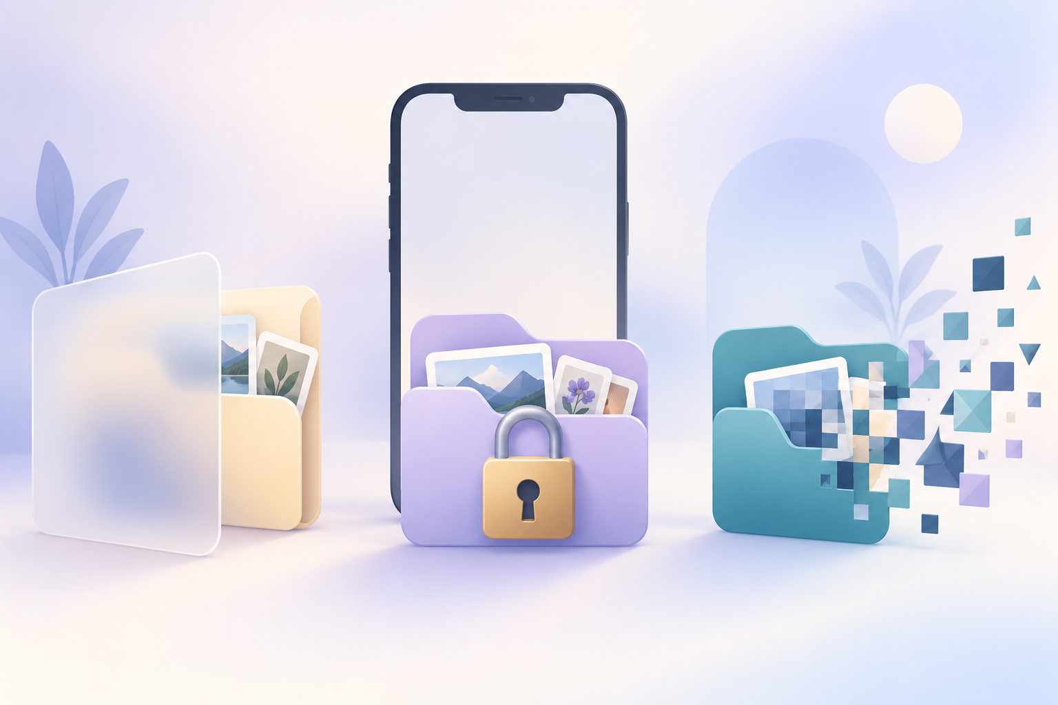 Secret Folder on iPhone: Hidden, Locked and Encrypted Compared